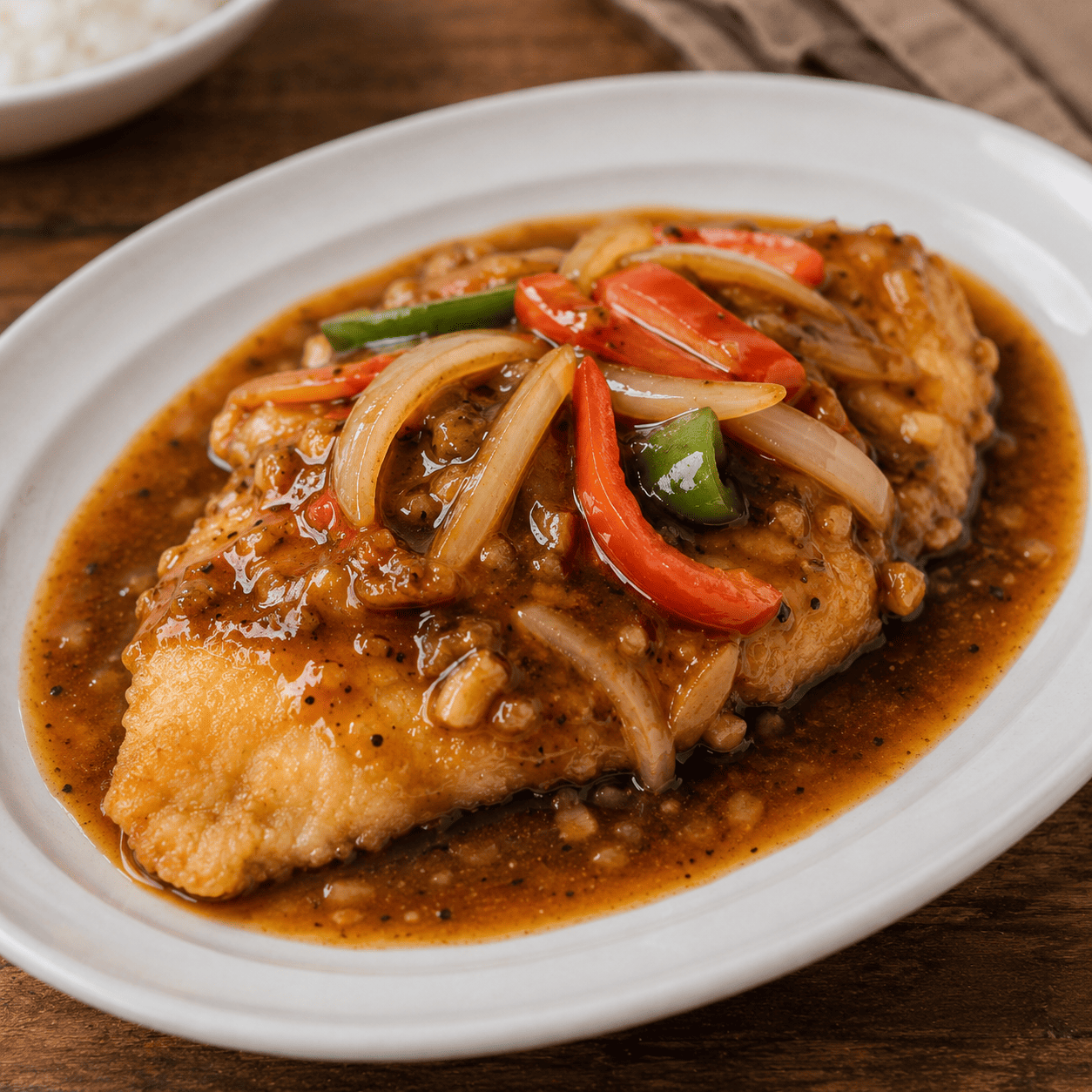 Steak Ikan Kakap